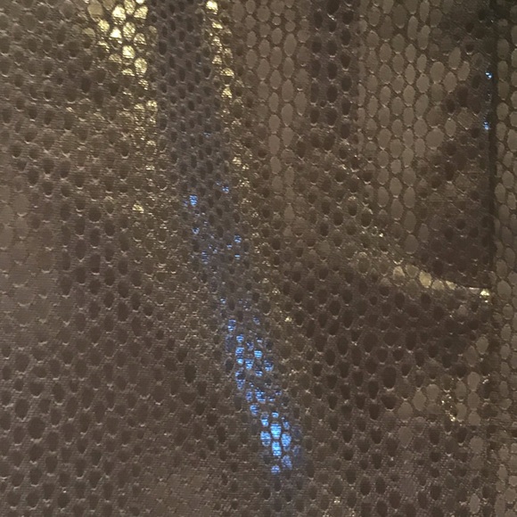 BCBG Navy Faux Snake Skin Pencil Skirt - Picture 3 of 8